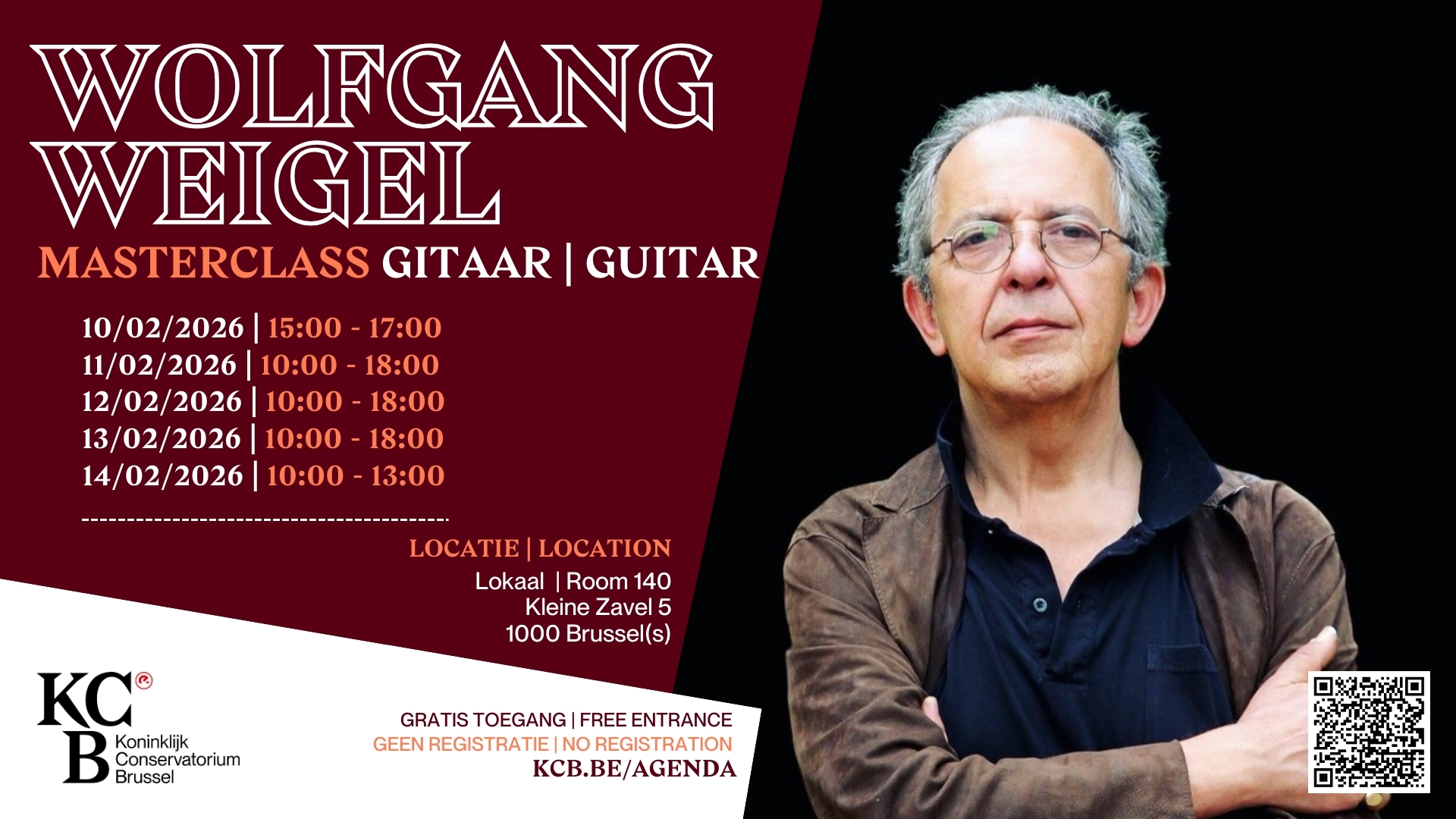 Masterclass Wolfgang Weigel Brüssel 2026